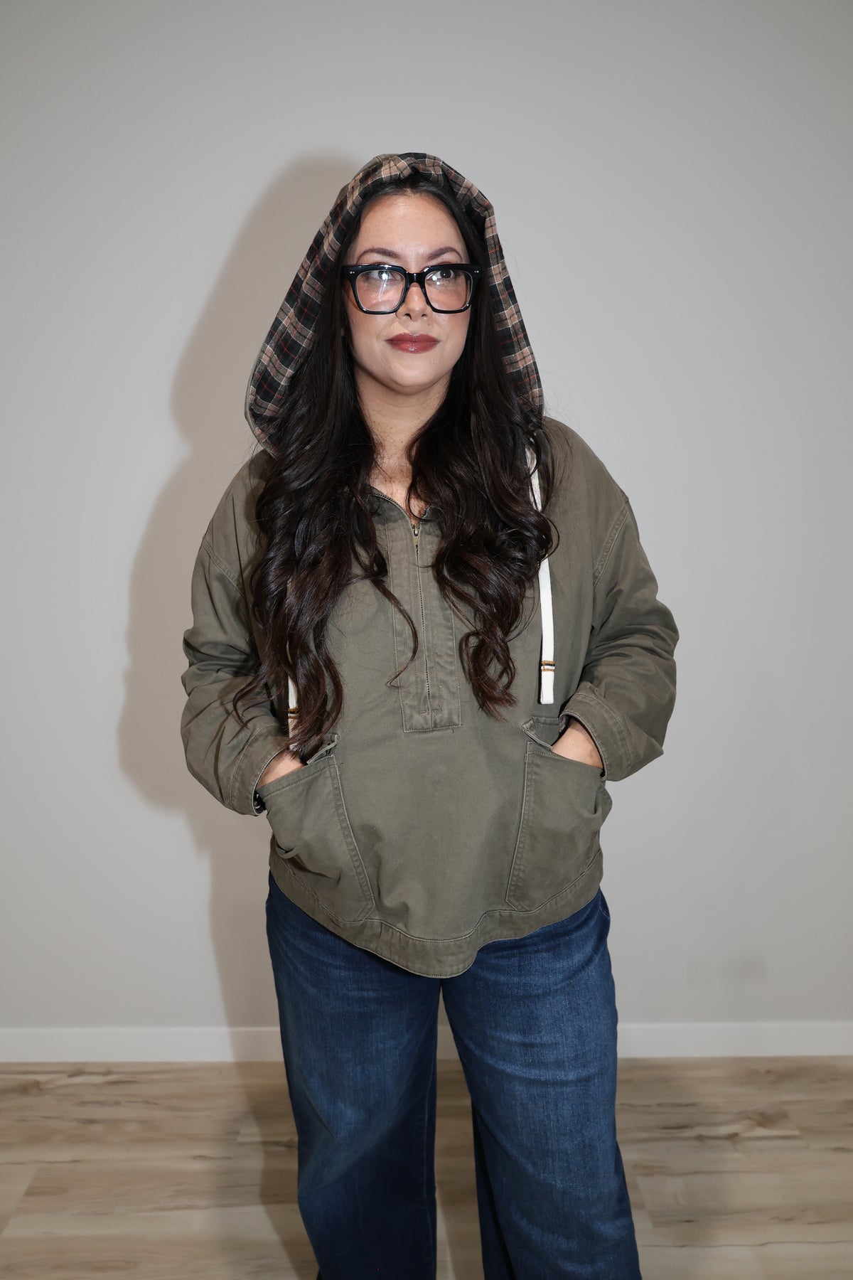 Northbound 1/2 front zip hoodie