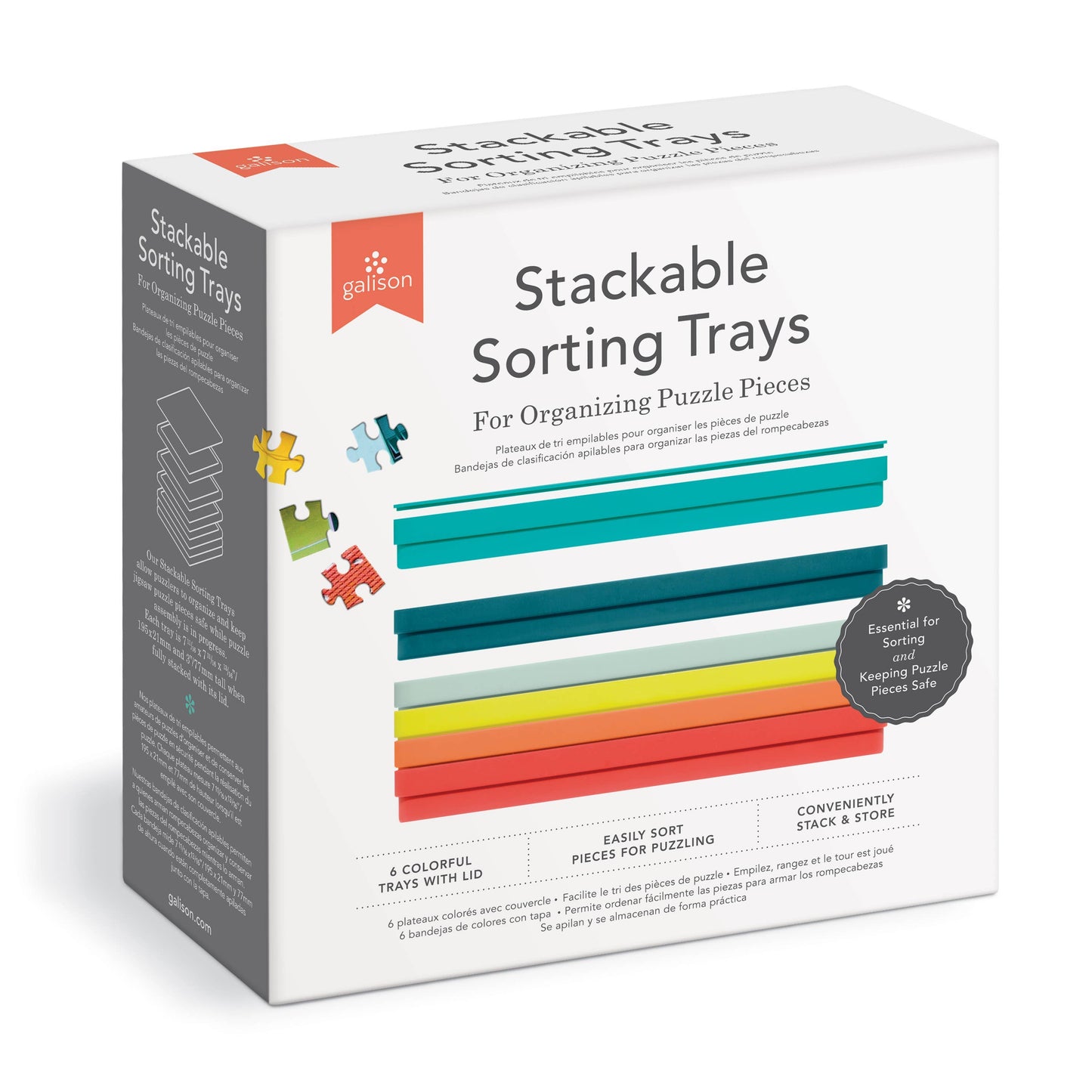 Chronicle Books - Puzzle Sorting Tray Set