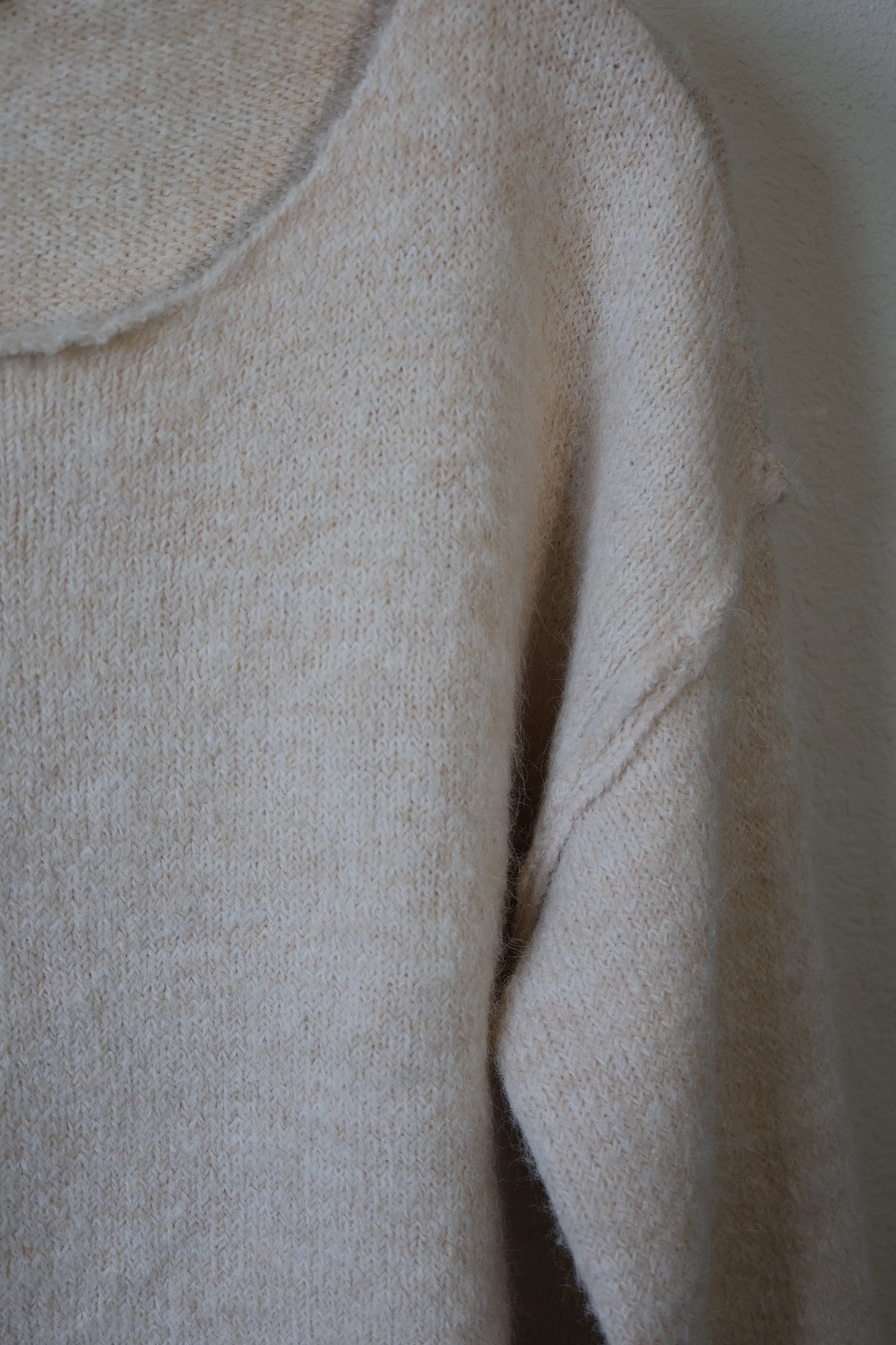 HYFVE - Melange Knit Boat Neck Sweater