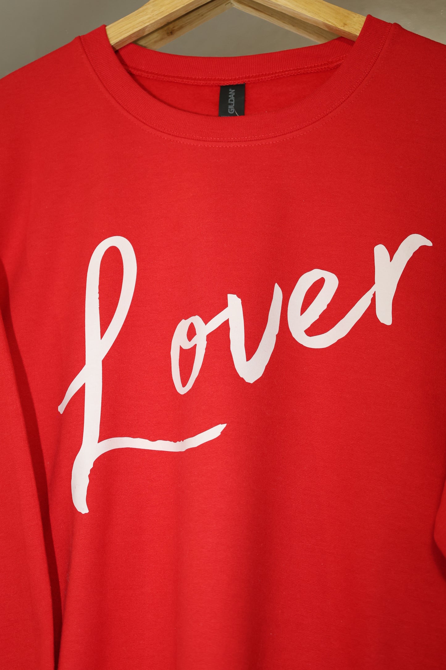 Lover graphic crewneck Sweatshirt