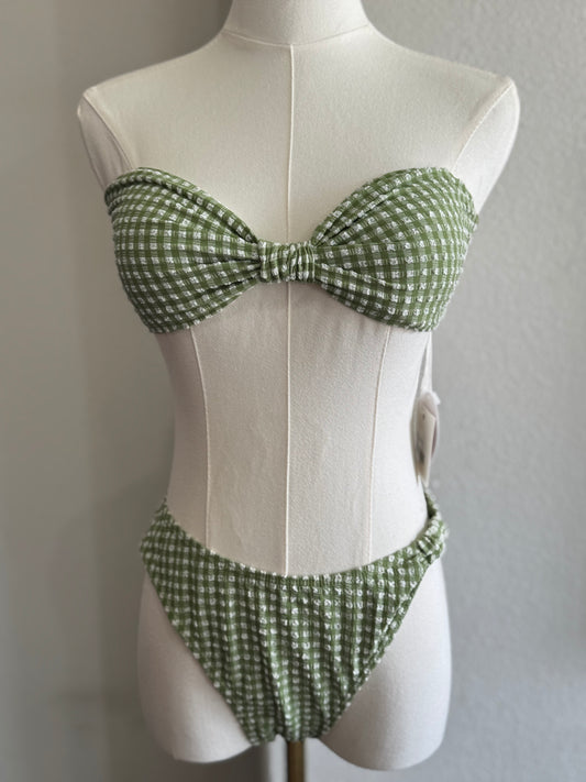 Envya - Emily Gingham swim Bikini Bottom