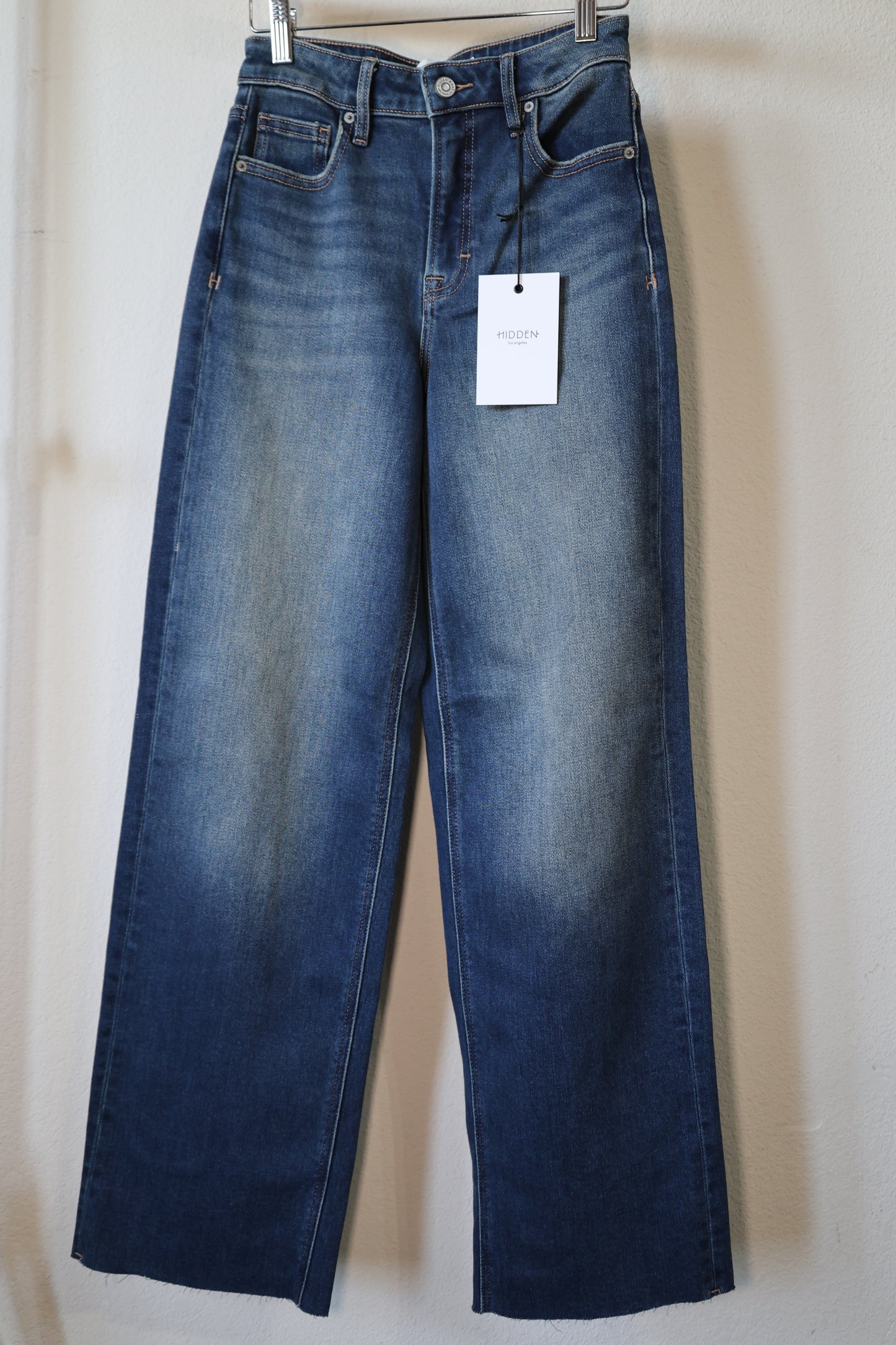 Hidden Jeans - Dark Vintage Clean Stretch Dad Jean