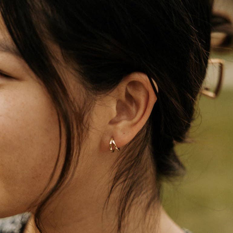 Mauve Jewelry Co. - Sadie Double Band Hoops