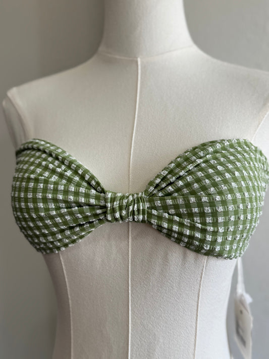 Envya - Emily Gingham swim Bikini Top