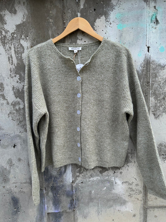 Wishlist - Sage Green Super Soft Cardigan