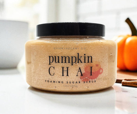 Effervescent Co. - Pumpkin Chai | Foaming Sugar Scrub