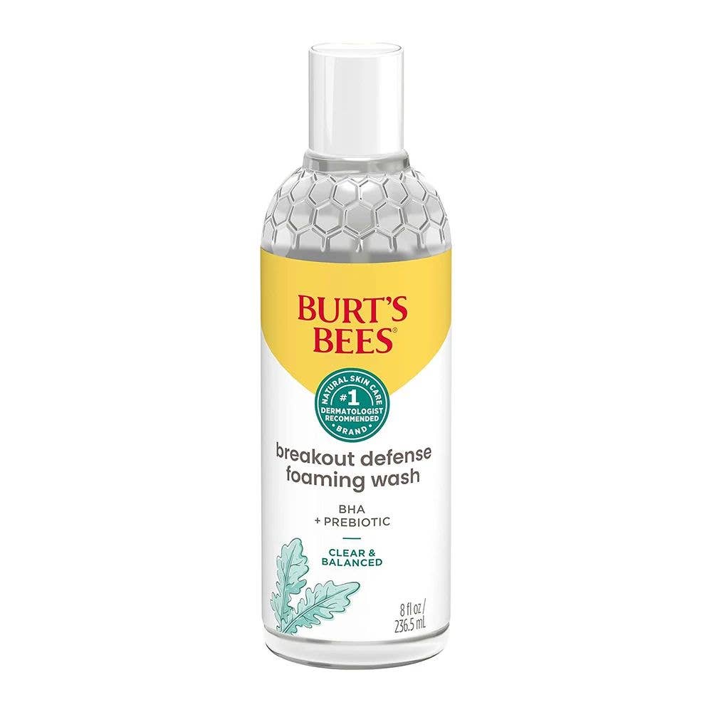 Burt's Bees - Clear & Balanced Breakout Defense Foaming Wash 8 fl. oz.