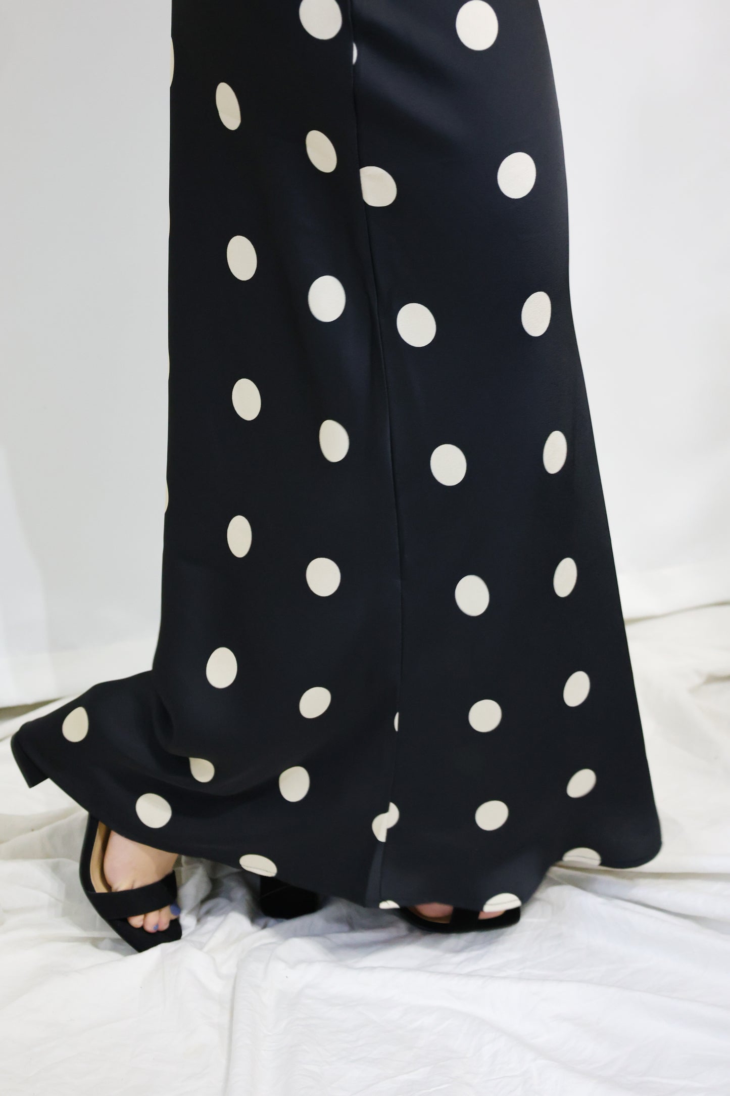 Sunday Edition satin midi skirt