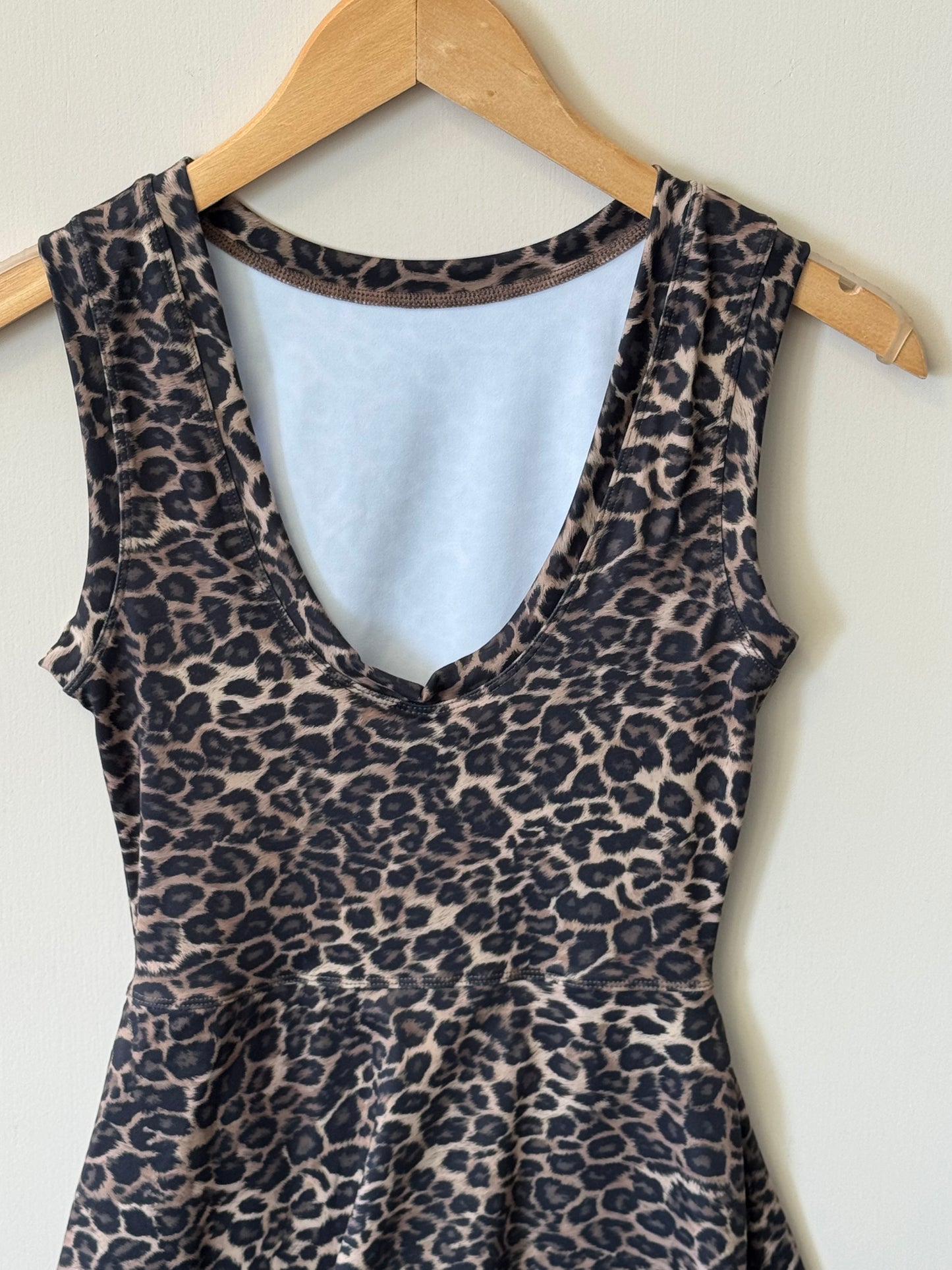 Kimberly C - Cheetah Wrap Around Dress w/ Built in Shorts