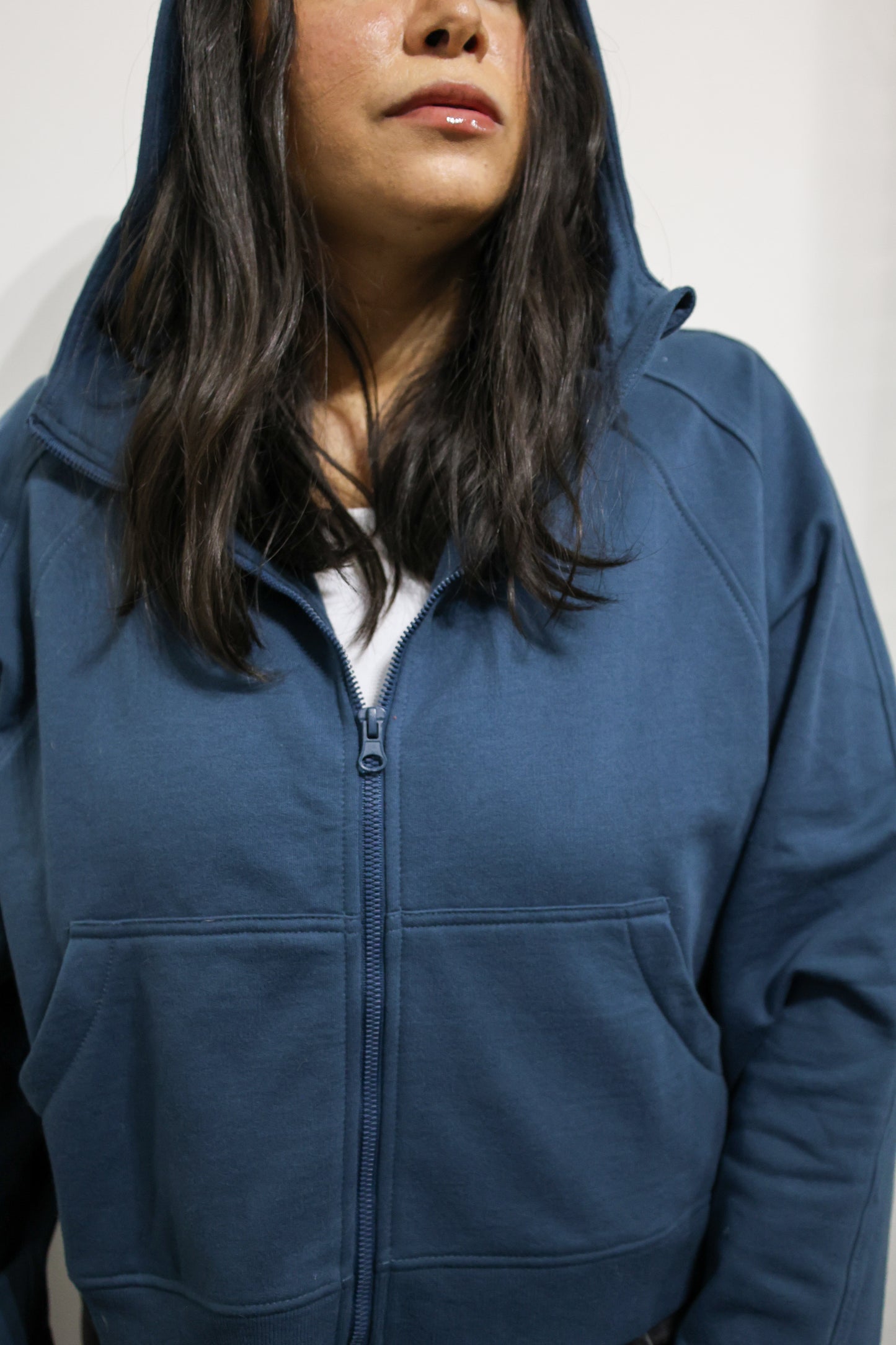 Mono B - SoftStructure Zip-Up Fleece Hoodie