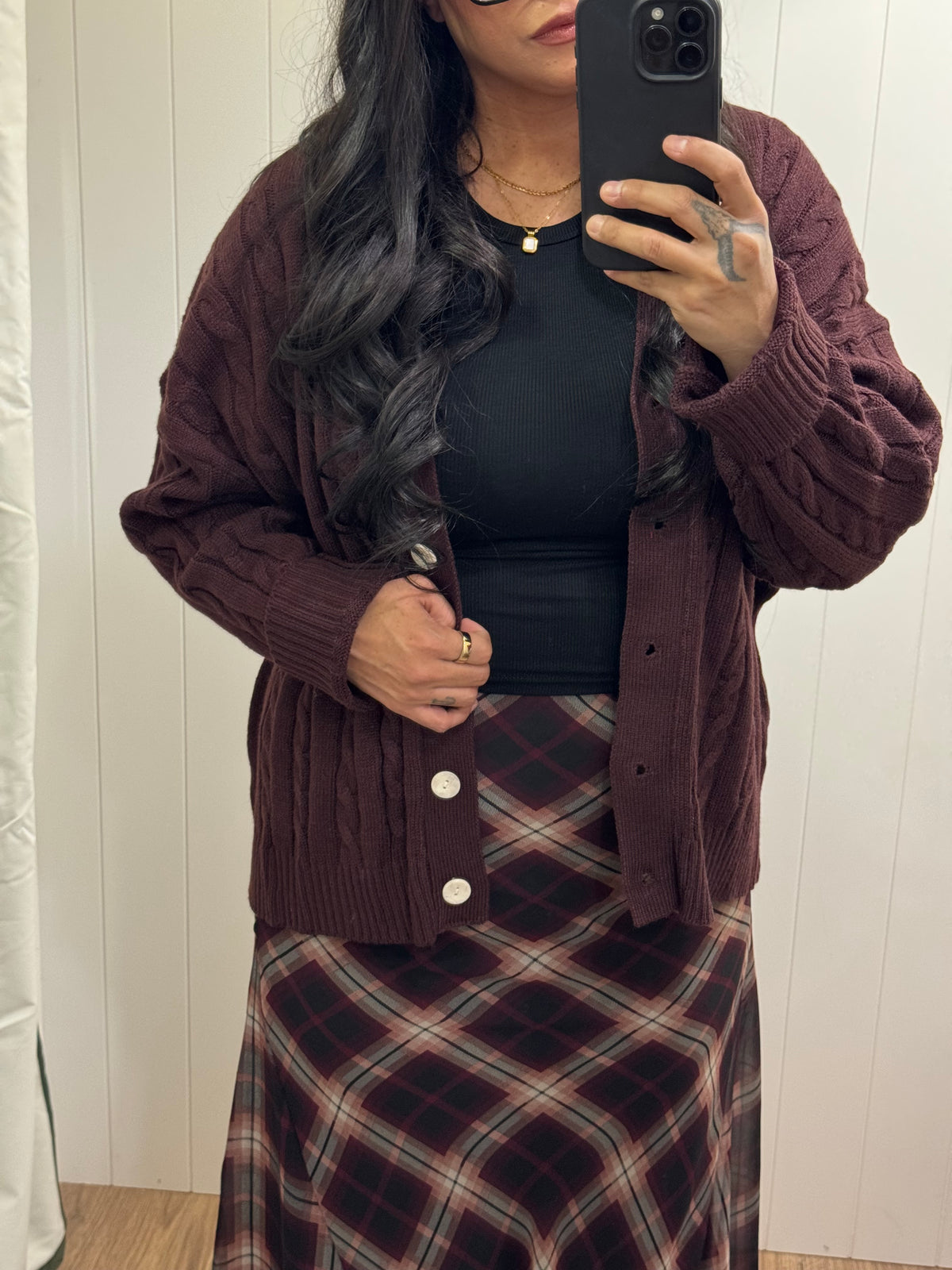 Bet On Me open button front cardigan