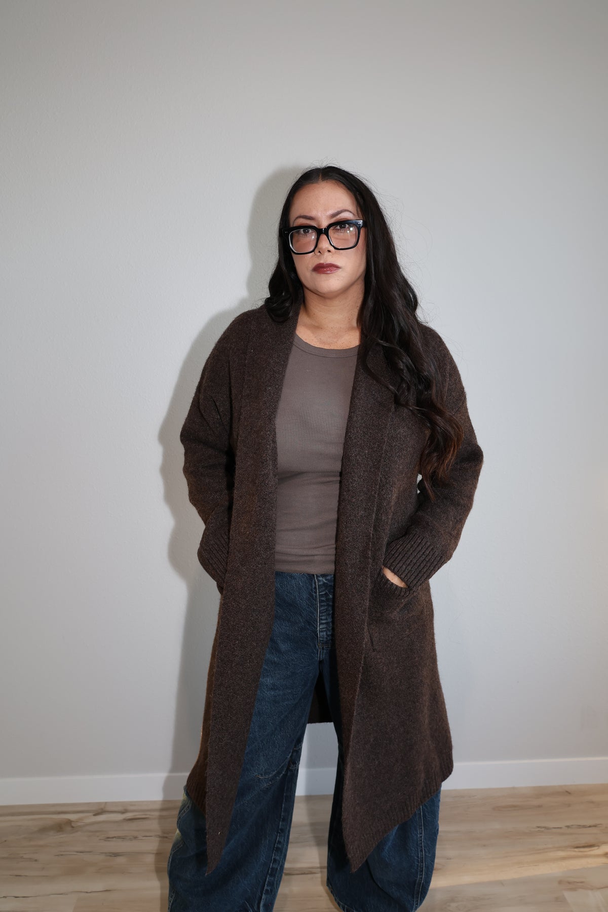 You're A Good Friend full length open cardigan