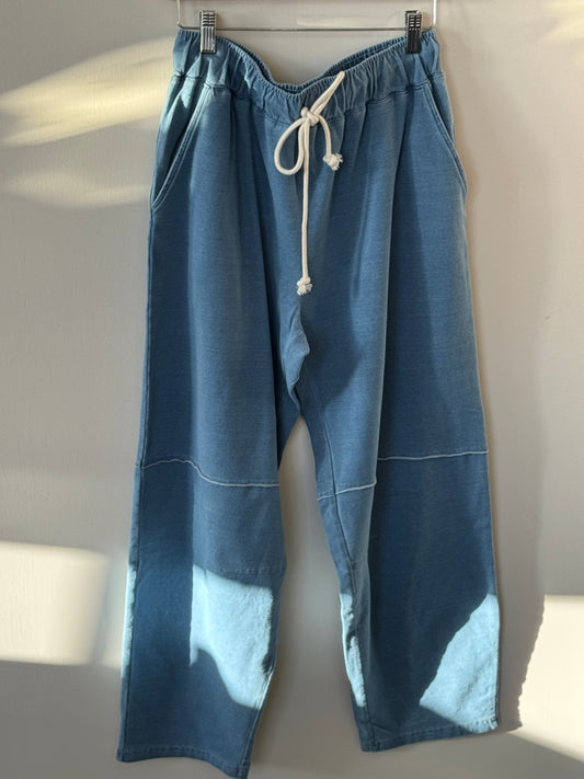Mono B - Mineral Wash Straight-leg Lounge Pants