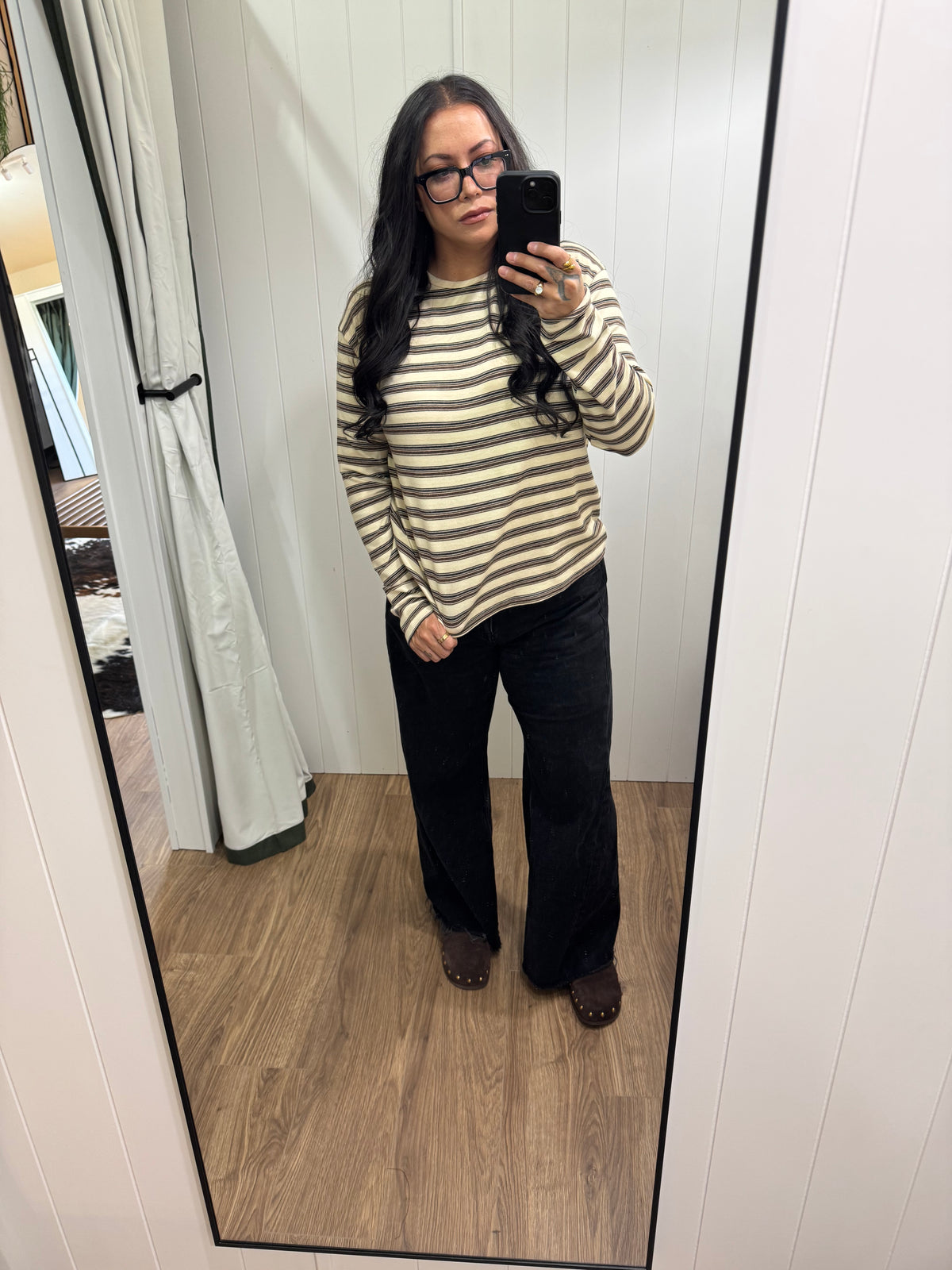How's It Gonna Be stripe long sleeve