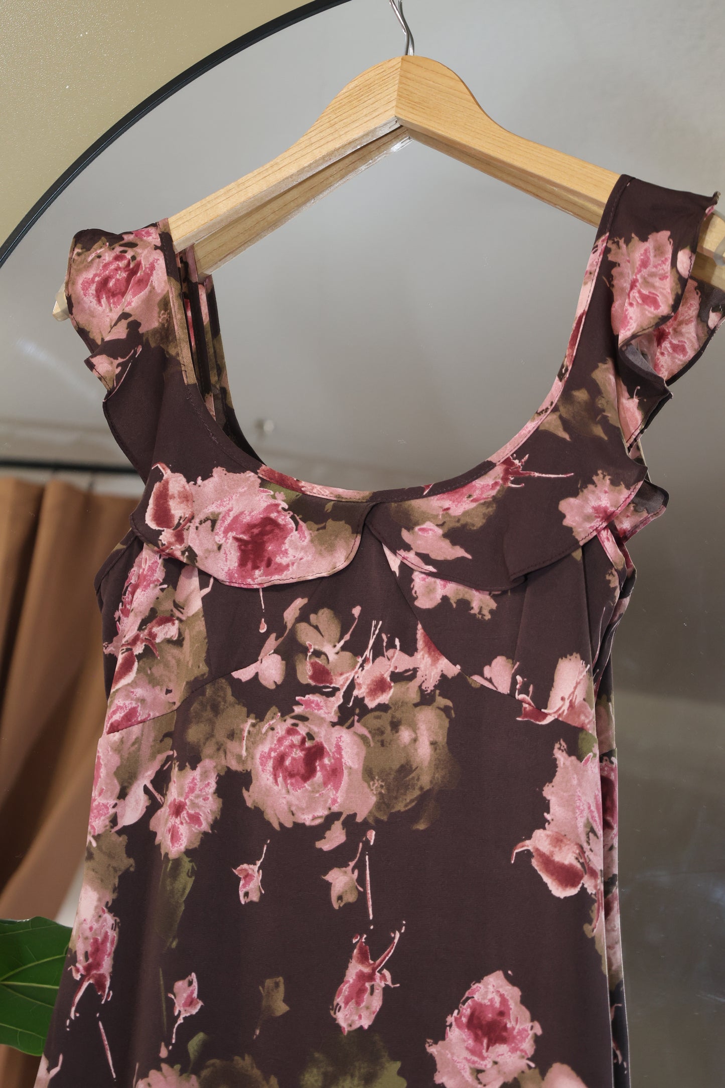 ROSIE POSIE -Rosy Mocha Slip Dress