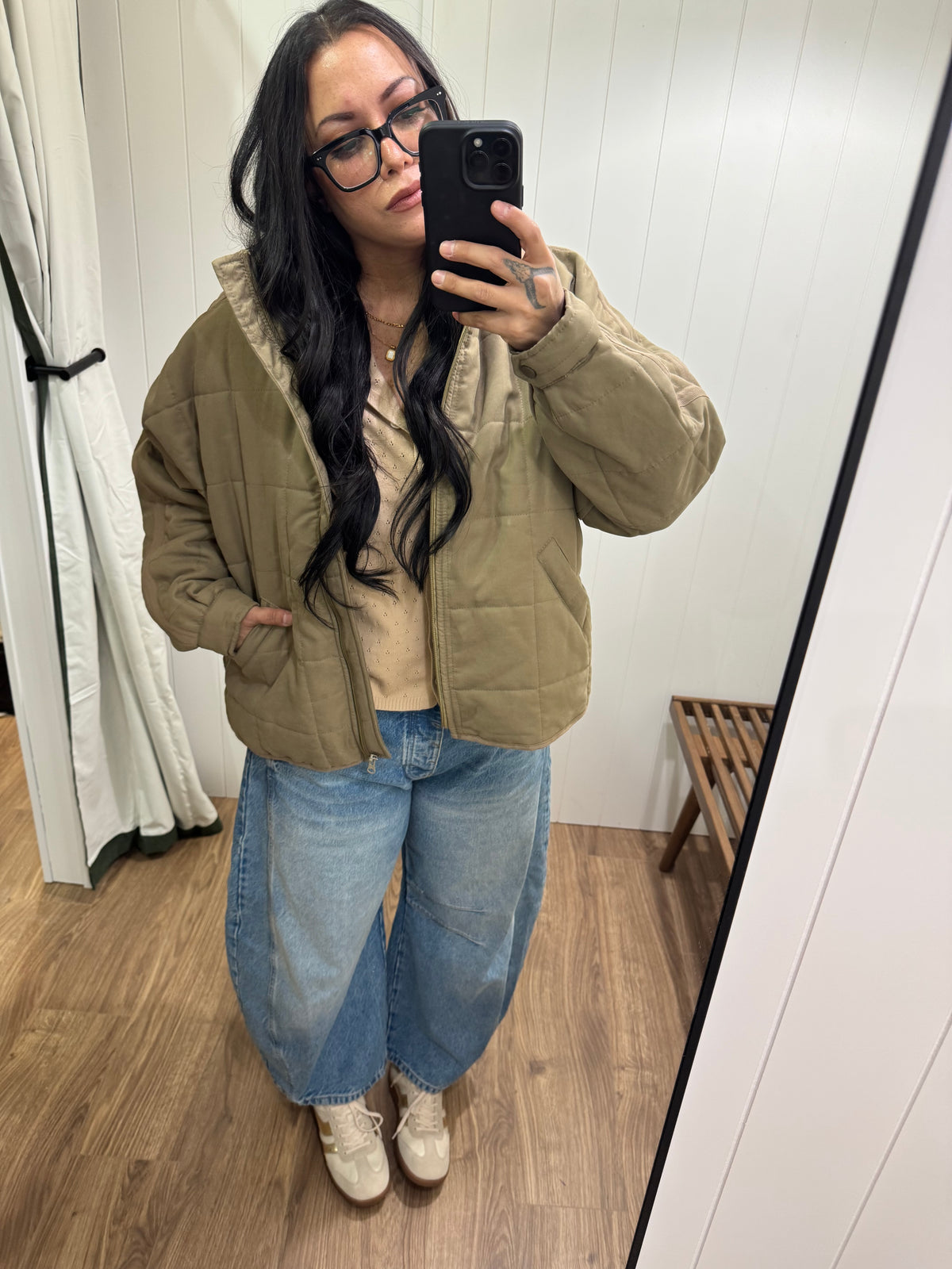 Tell Me Little Lies zip up jacket