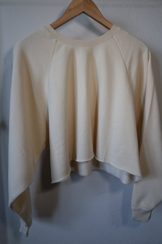 HYFVE - Raw Hem Cropped Sweatshirt