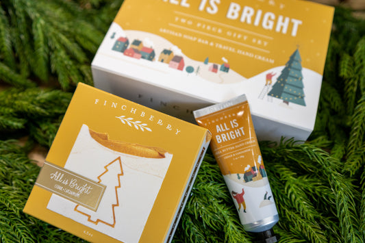 FinchBerry - All is Bright 2 Pc Soothing Bath & Body Holiday Gift Set