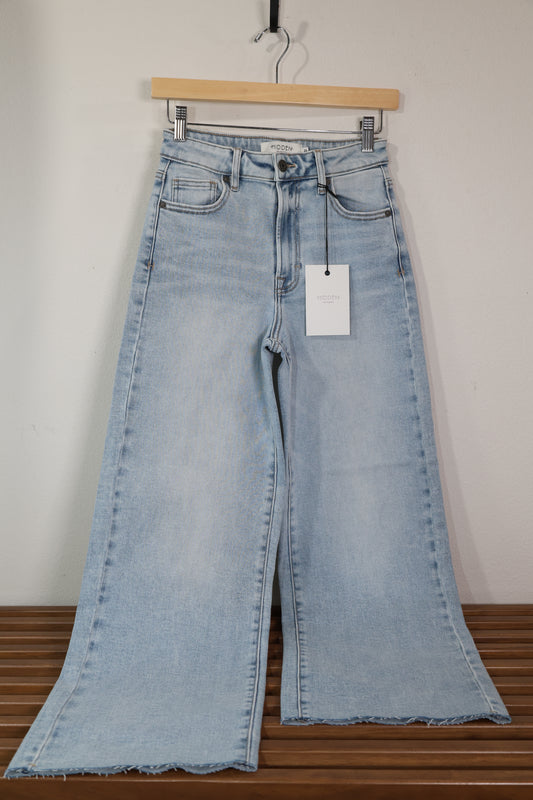 Hidden Jeans - Light Wash Clean Stretch Wideleg