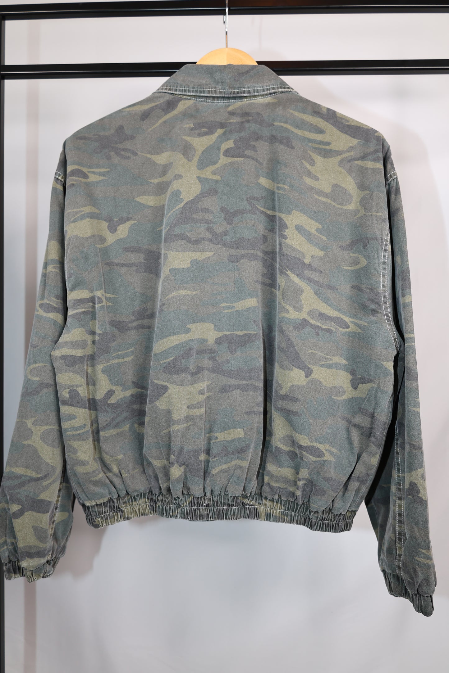 Hyfve - Camouflage Zip-Up Jacket