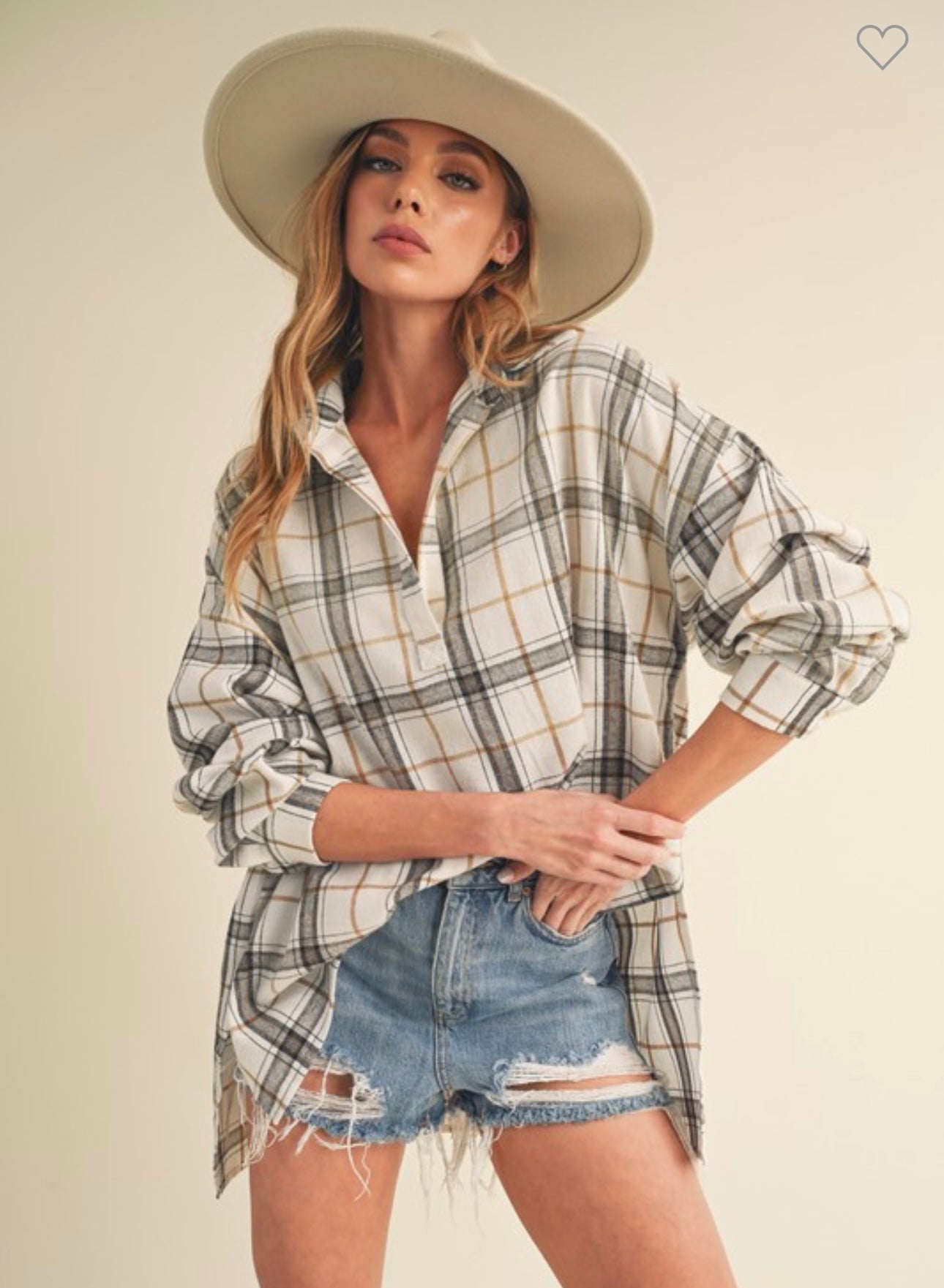 Tamra flannel shirt