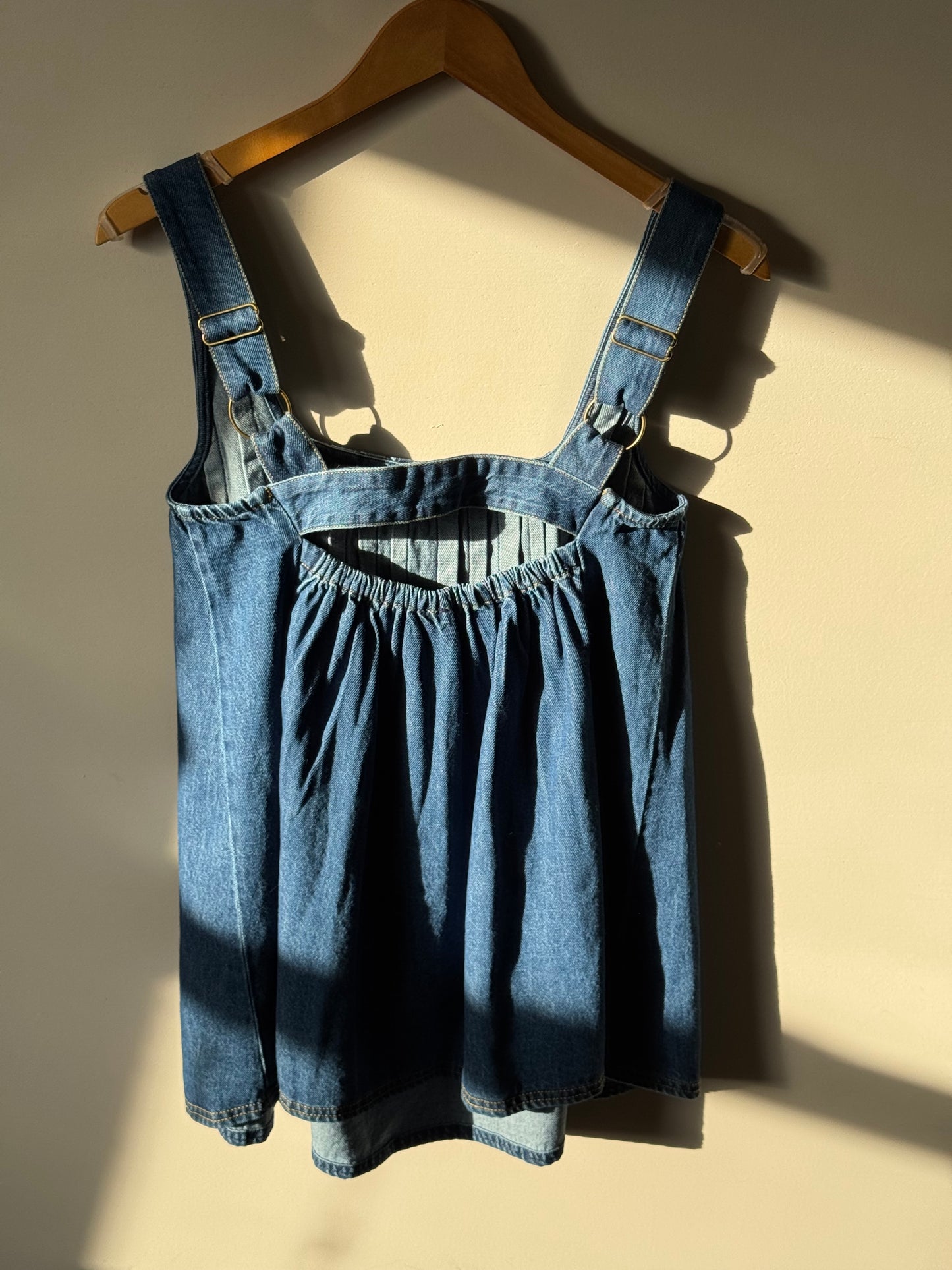 Free People - Katie Denim Tunic Dress