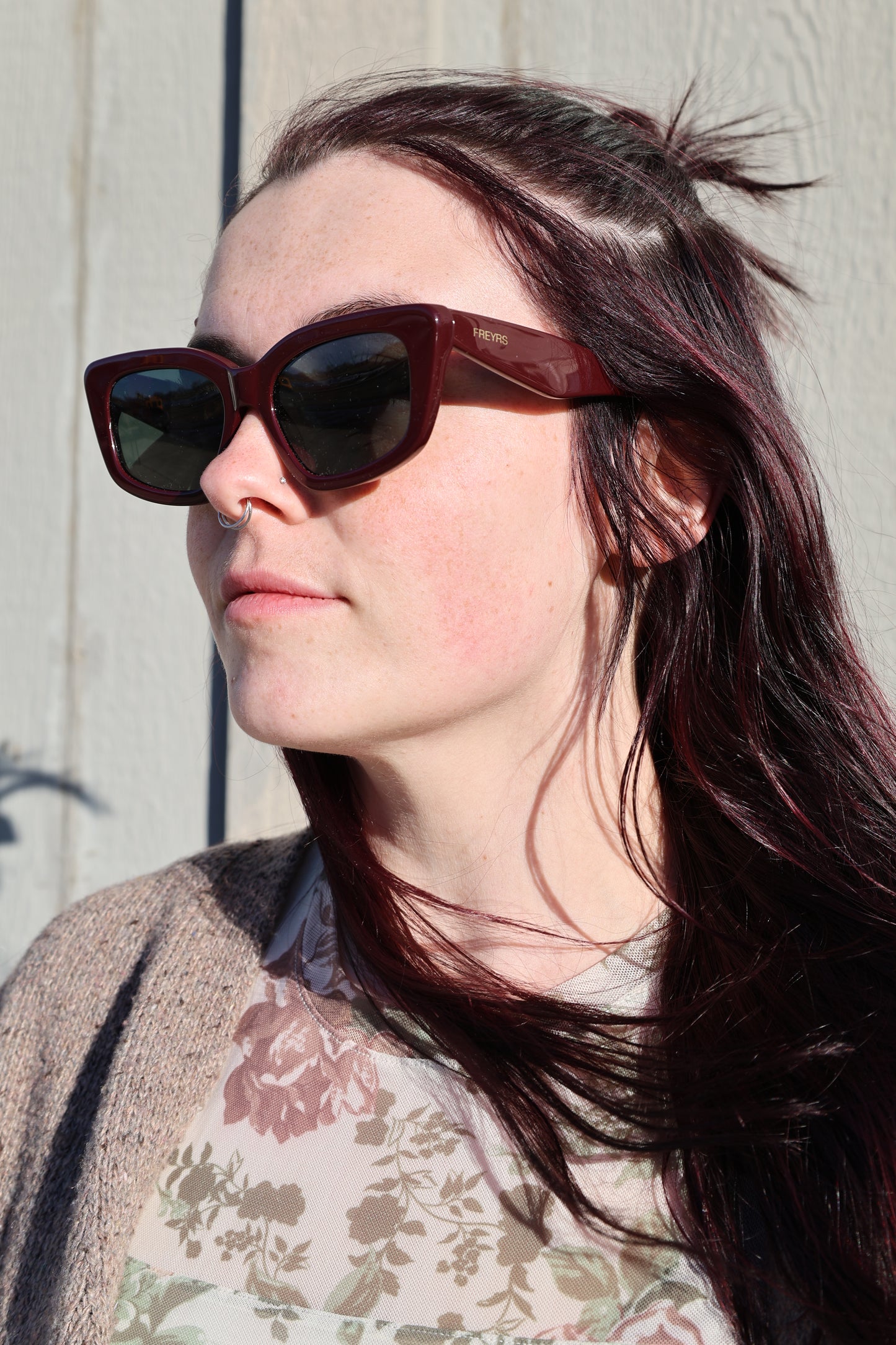 FREYRS Eyewear - Beatrix Acetate Womens Cat Eye Sunglasses