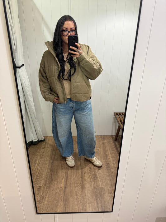 Tell Me Little Lies zip up jacket