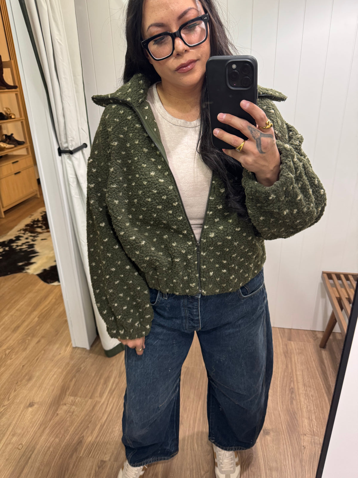 Where I’ll Be cozy zip down jacket