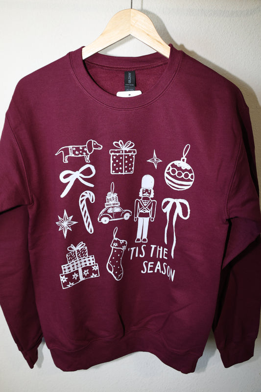 Tis the Season pullover crewneck sweatshirt