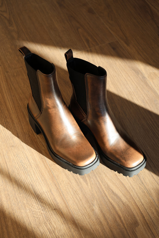 Grizzly H2O brown leather boots