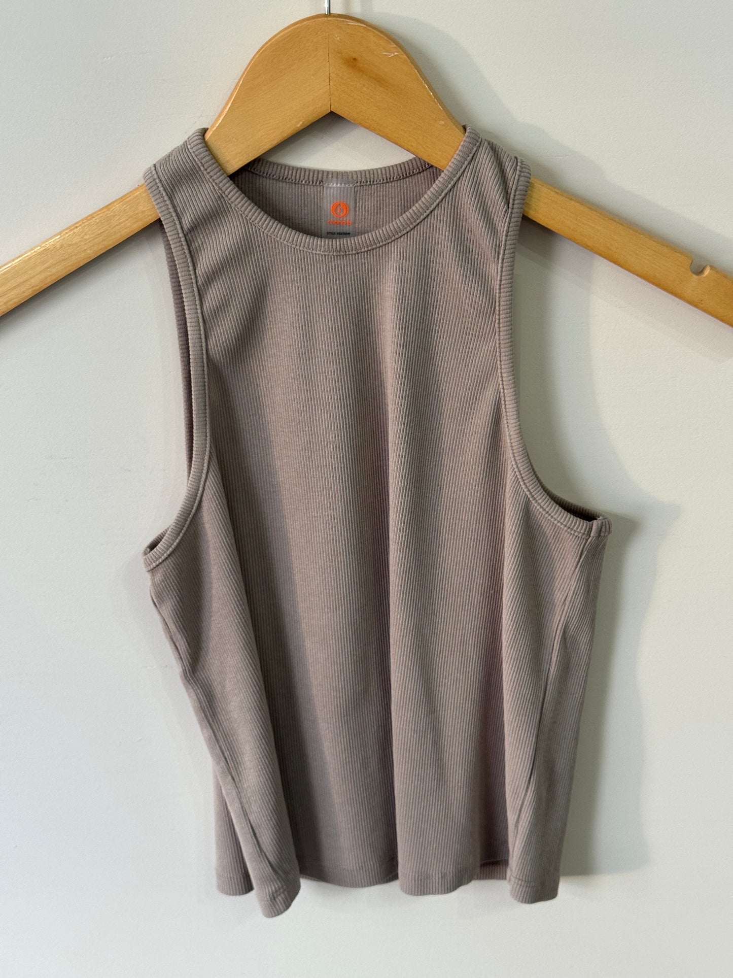 Mono B - Taupe Coastline Ultra High-neck Tank