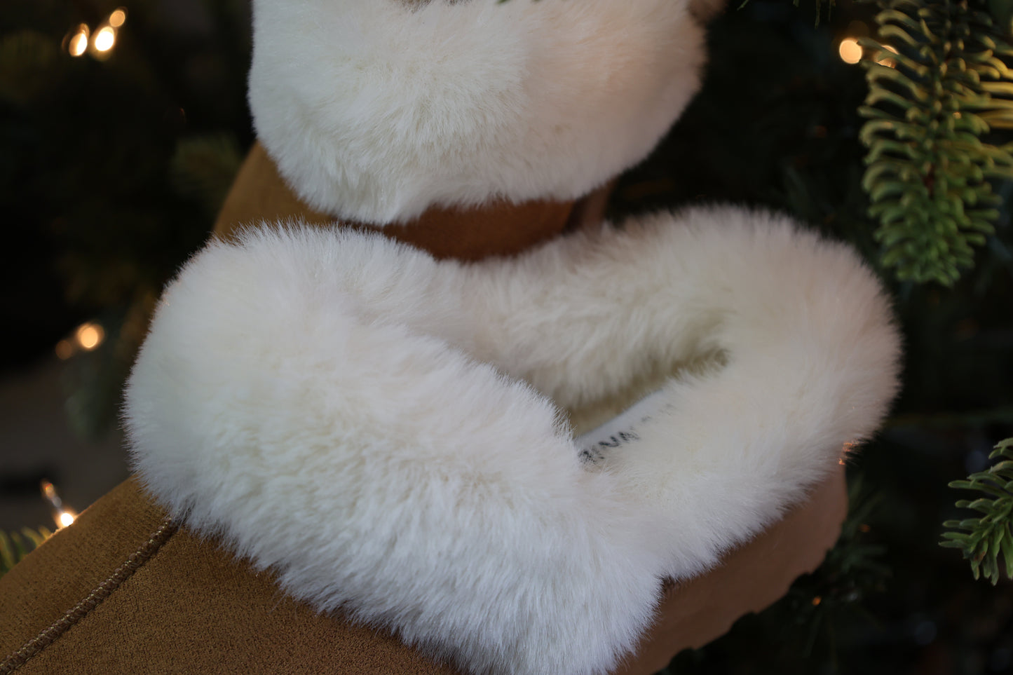 CCOCCI - DORAH SOFT FUR LINED CUFF PLATFORM SHERPA BOOTIE