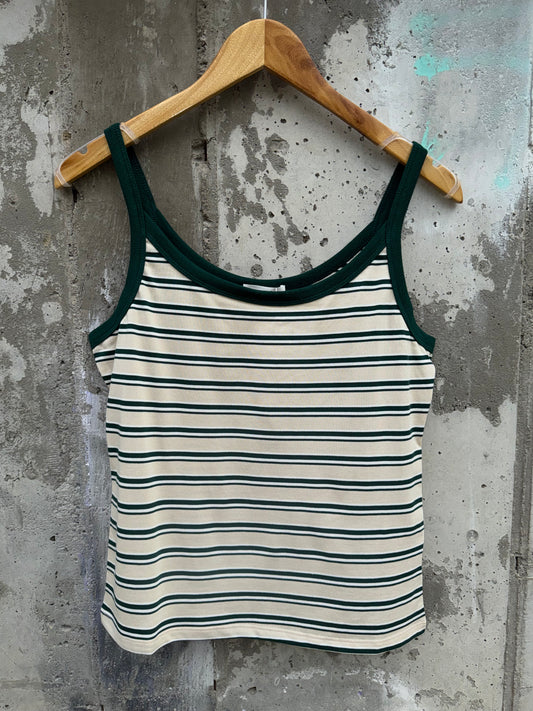 Wishlist - Green/Multi Stripe Tank top