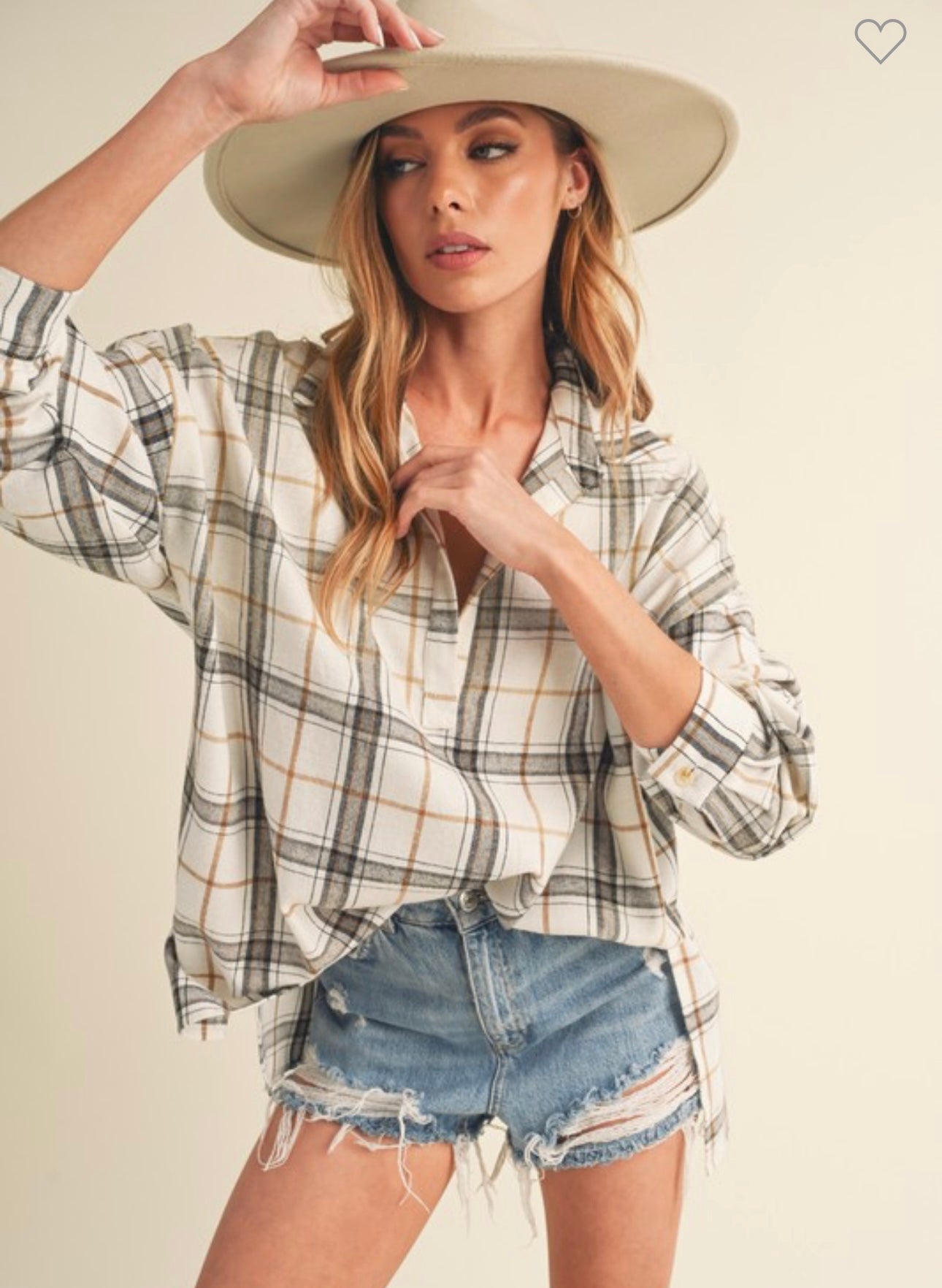 Tamra flannel shirt