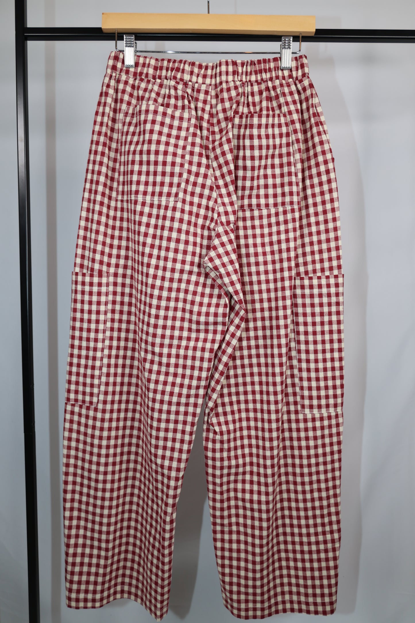 Wishlist - Cherry/Cream Checker Pants