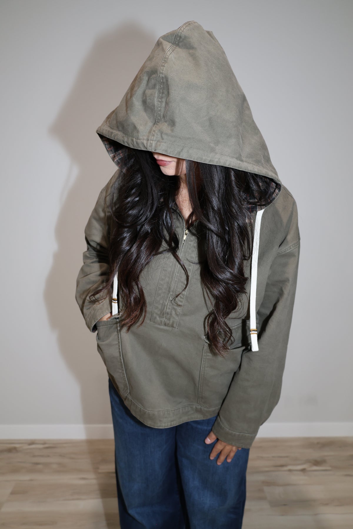 Northbound 1/2 front zip hoodie