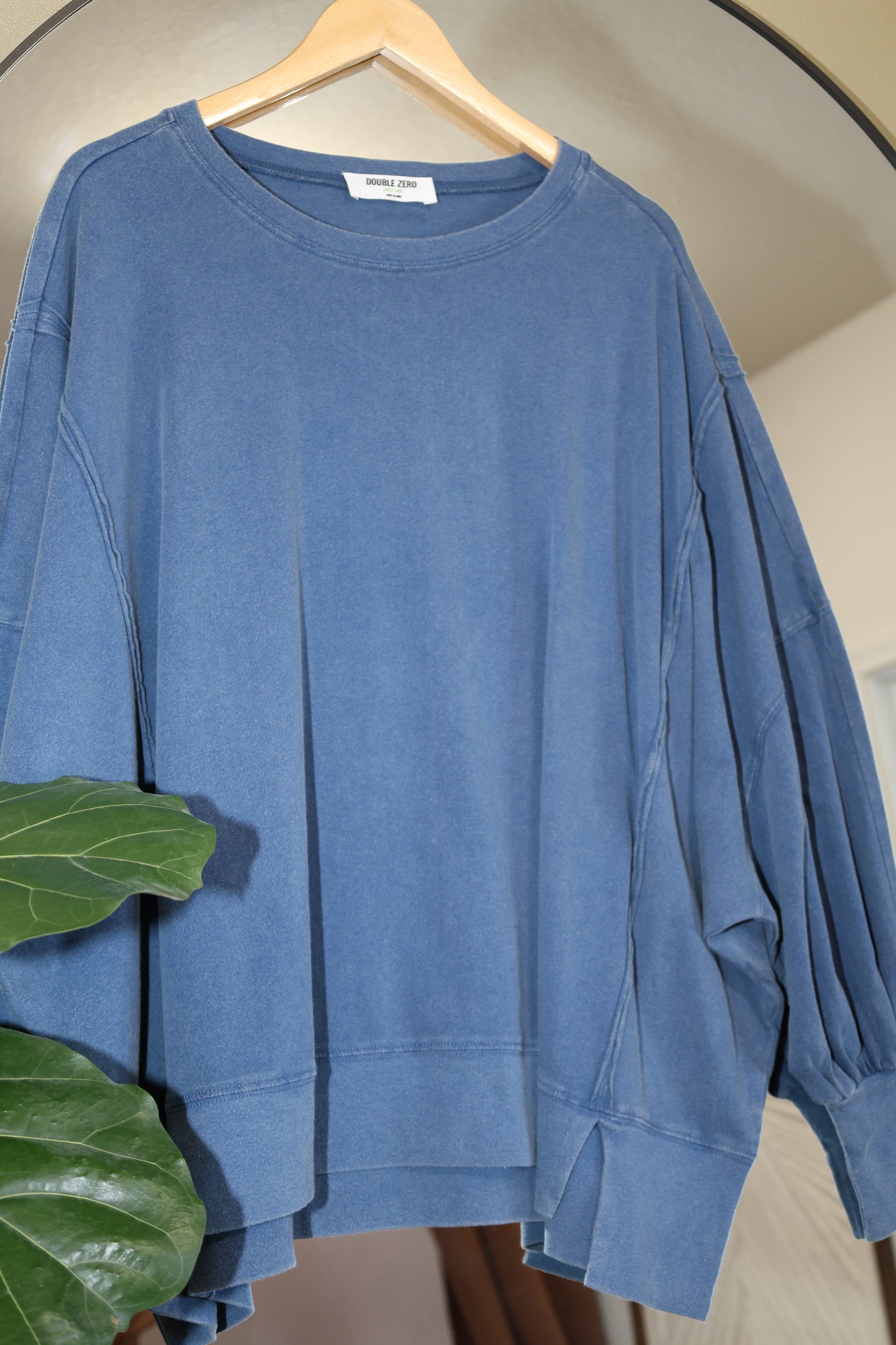 Oversized slouchy cute long sleeve top