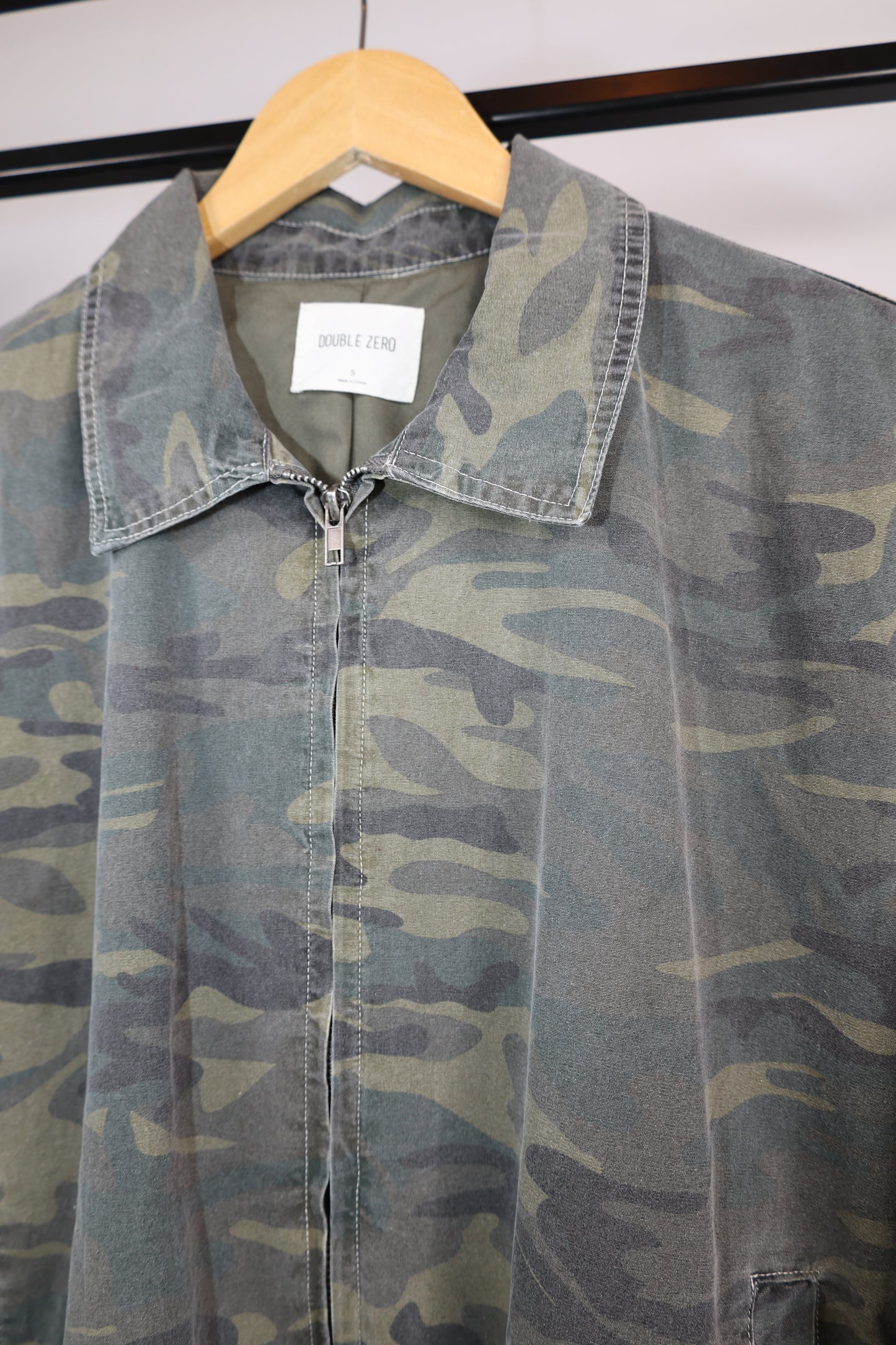 Hyfve - Camouflage Zip-Up Jacket
