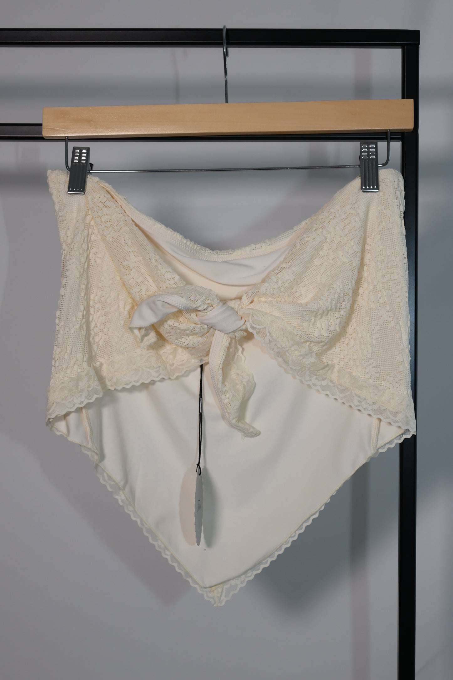 TICTOC - Wren Western Stretch Lace Strapless Scarf Top
