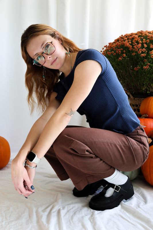 Mary Jane buckle strap shoes