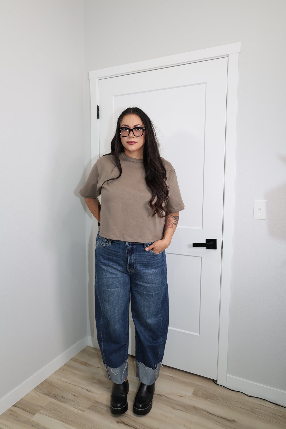 Had A Feeling short sleeve knitted top