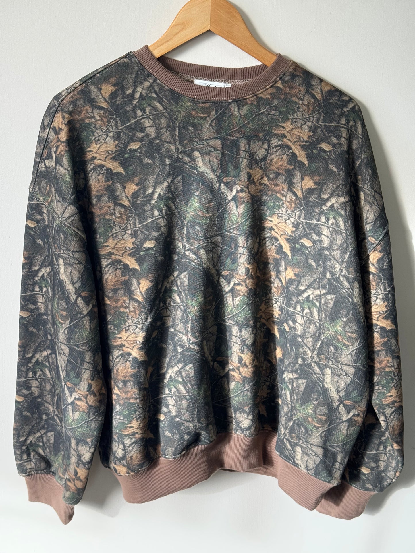 TicToc - Bayou Camo Fleece Crewneck Sweatshirt