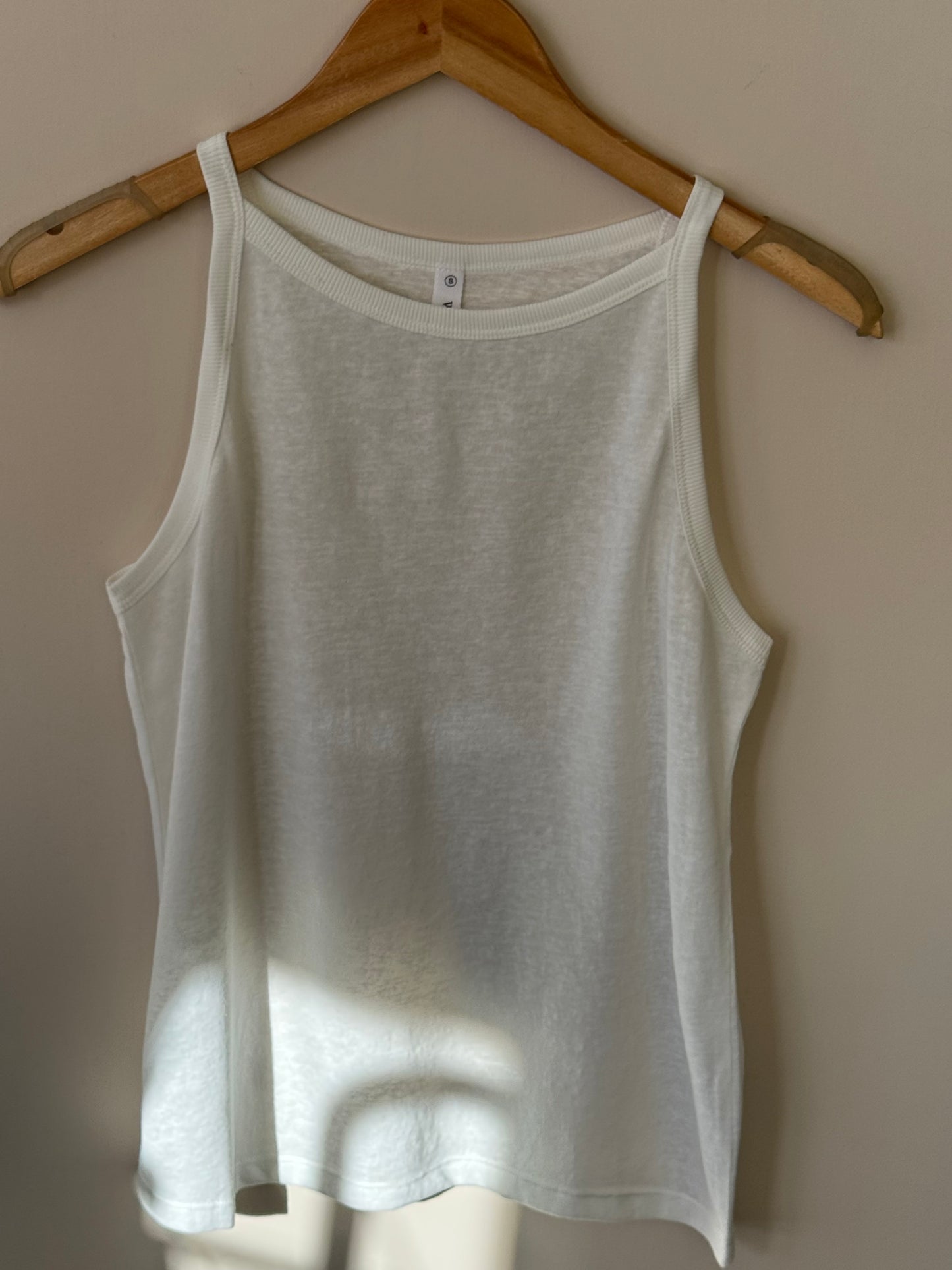 Wishlist - Off White Basic High-neck Tank