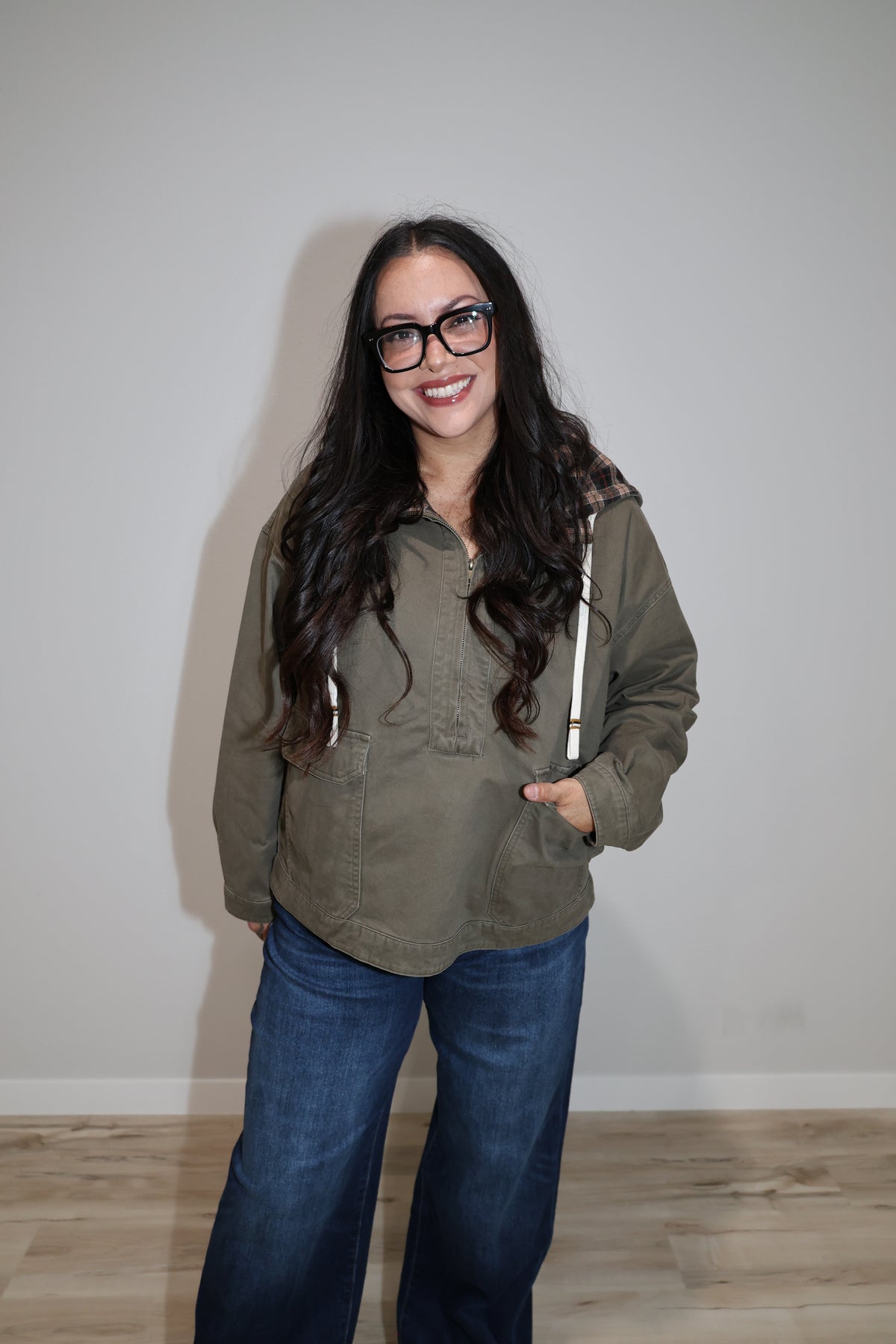 Northbound 1/2 front zip hoodie