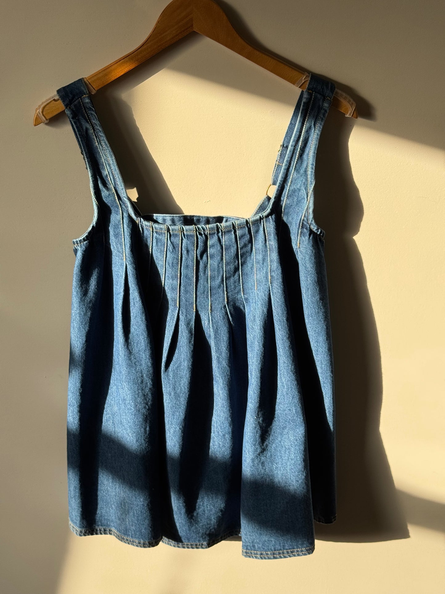 Free People - Katie Denim Tunic Dress