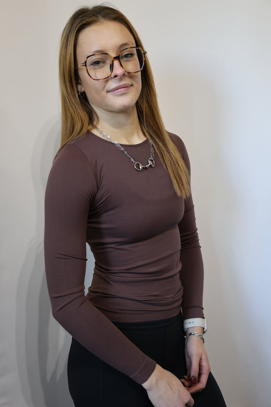 NIKIBIKI - Long Sleeve Crew Neck Top