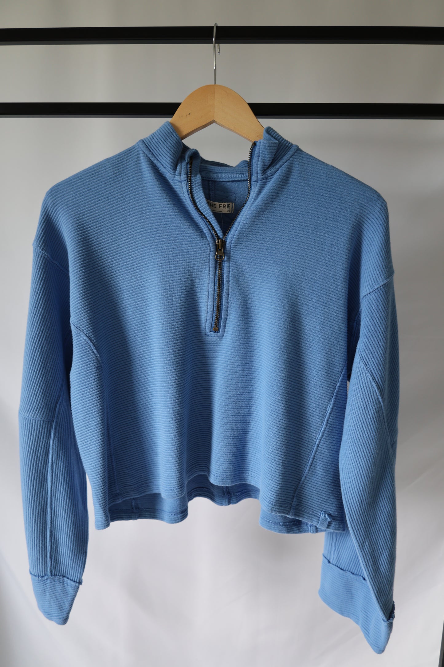 Free People - Celeste Quarter-zip Pullover Sweater