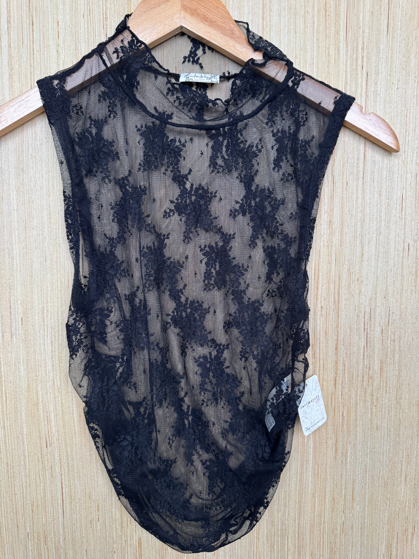 Free People Nice Try lace muscle tank