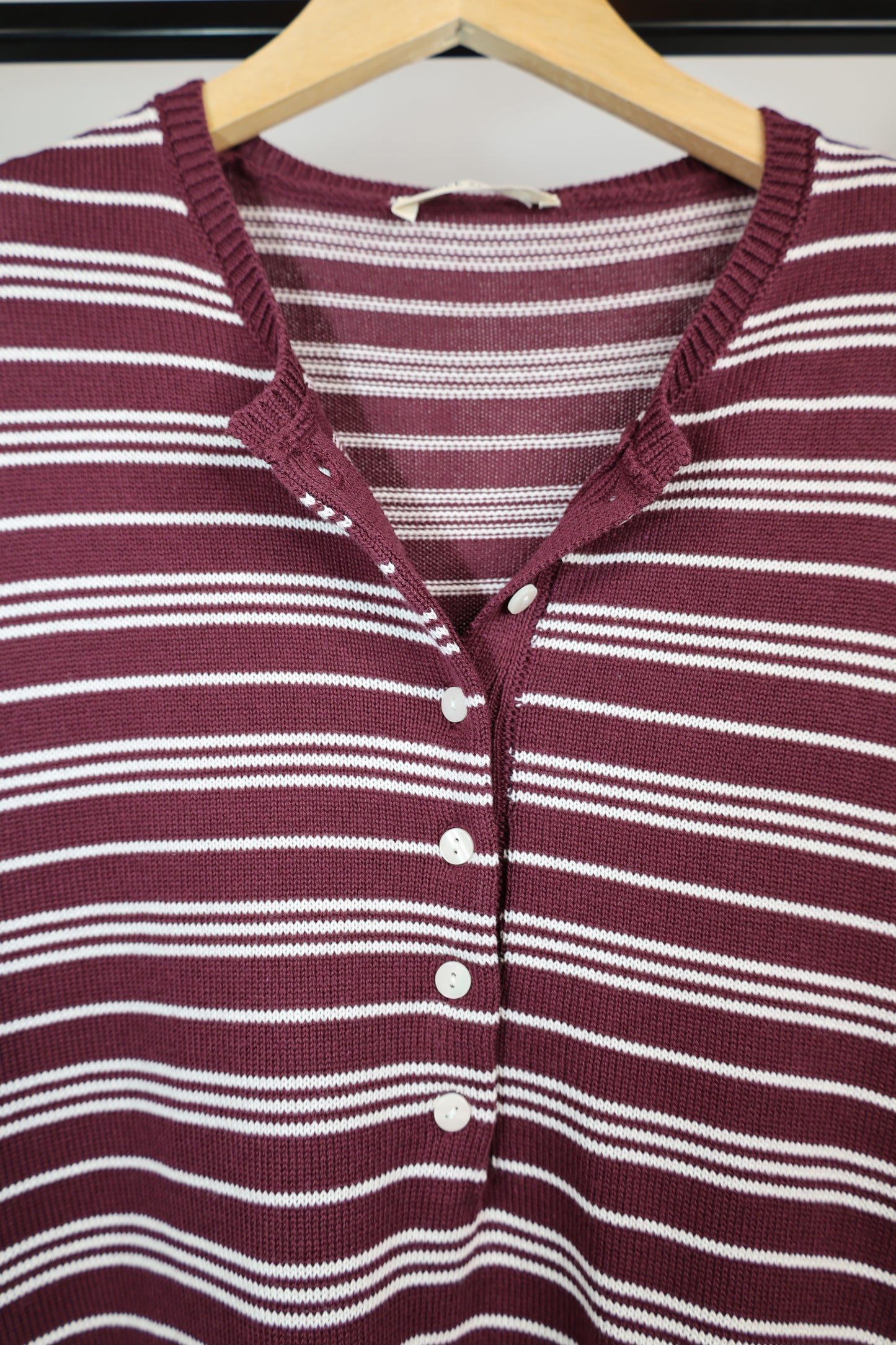 Hyfve - Striped Henley Sweater